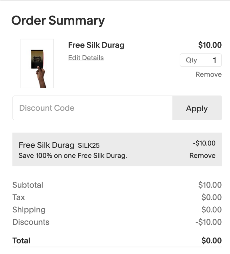 How to Score a Free Silk Durag: Everything You Need to Know