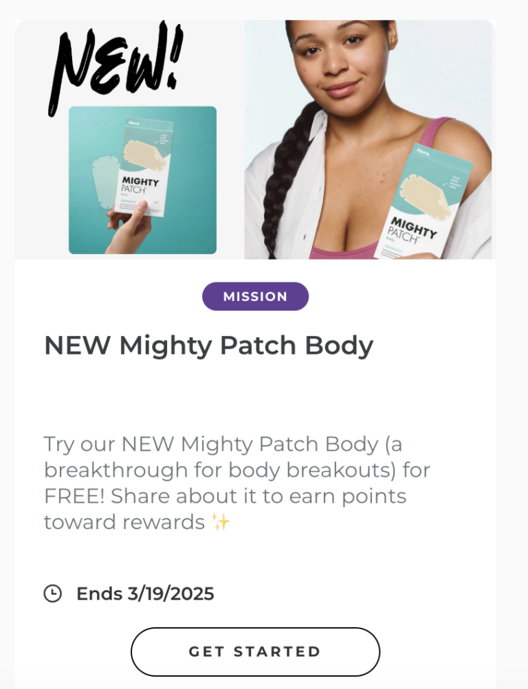How to Get a Free Mighty Patch Body