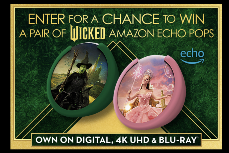 Wicked Echo Pops Sweepstakes: Daily Chance to Score Pink & Green Amazon Echo Pops!