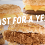 Free Bojangles Breakfast for a Year Sweepstakes (10 Winners Per Location!)