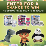 Enter the Spring Sweepstakes for a Chance at $500 in Adorable Movie Plush & Funko Collectibles