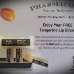 Get a FREE Tangerine Lip Elixir from Pharmacopia 🍊 No Purchase Needed!