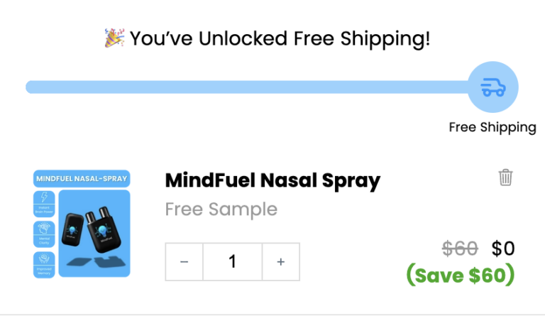 Boost Cognitive Performance with MindFuel Nasal Spray – Claim Your Sample