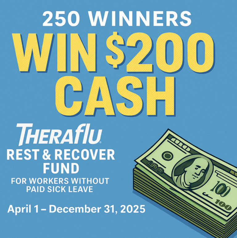 Free $200 From Theraflu? The 2025 Rest and Recover Fund Is Real—Here’s How To Get It