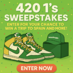 Win a Trip to Spain or Custom Weedmaps Sneakers – 420 1’s Sweepstakes (One-Time Entry)