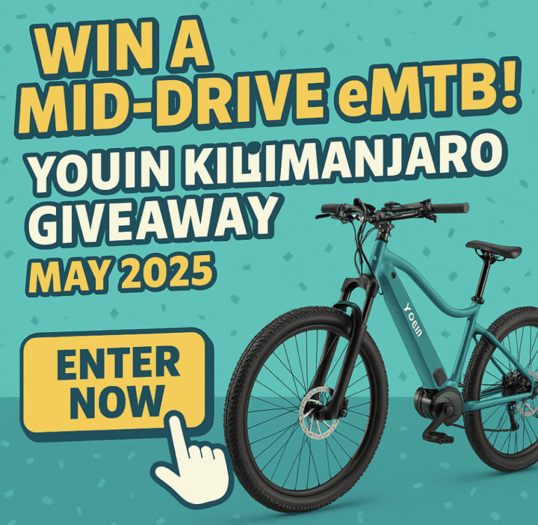 Win a Youin Kilimanjaro Mid-Drive eMTB – Global Sweepstakes Alert!