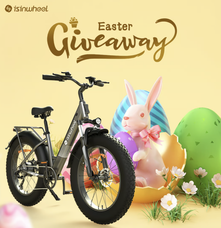 Win an E-Scooter or E-Bike in the Isinwheel Spring Giveaway