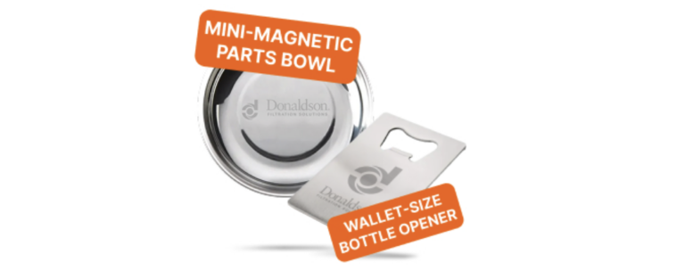 Score a Free Magnetic Parts Bowl or Bottle Opener from Donaldson!