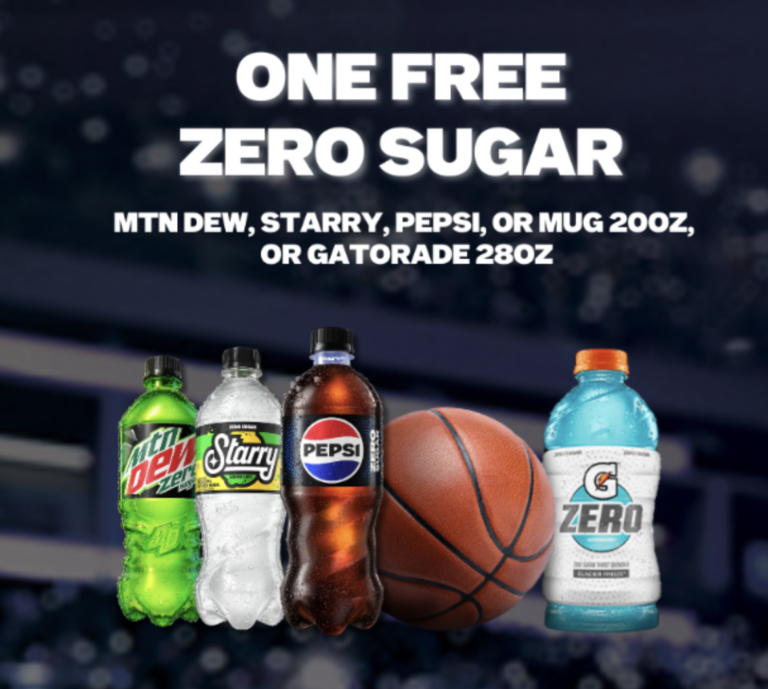 Get a FREE Pepsi Zero Sugar, Starry, Gatorade Zero & More – Here’s the Deal