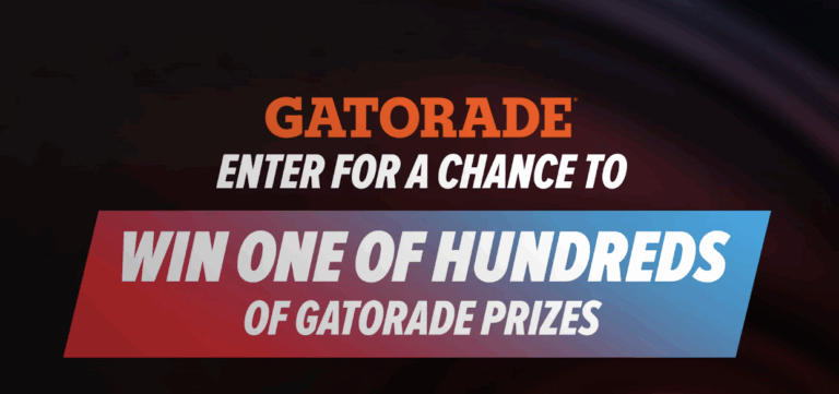 Gatorade Mashups: Daily Instant Win Game with Over 5,600 Prizes