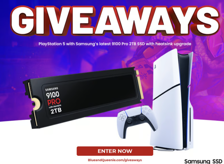 Win a PlayStation 5 and Samsung 9100 Pro in This Global Tech Giveaway (1 Winner!)
