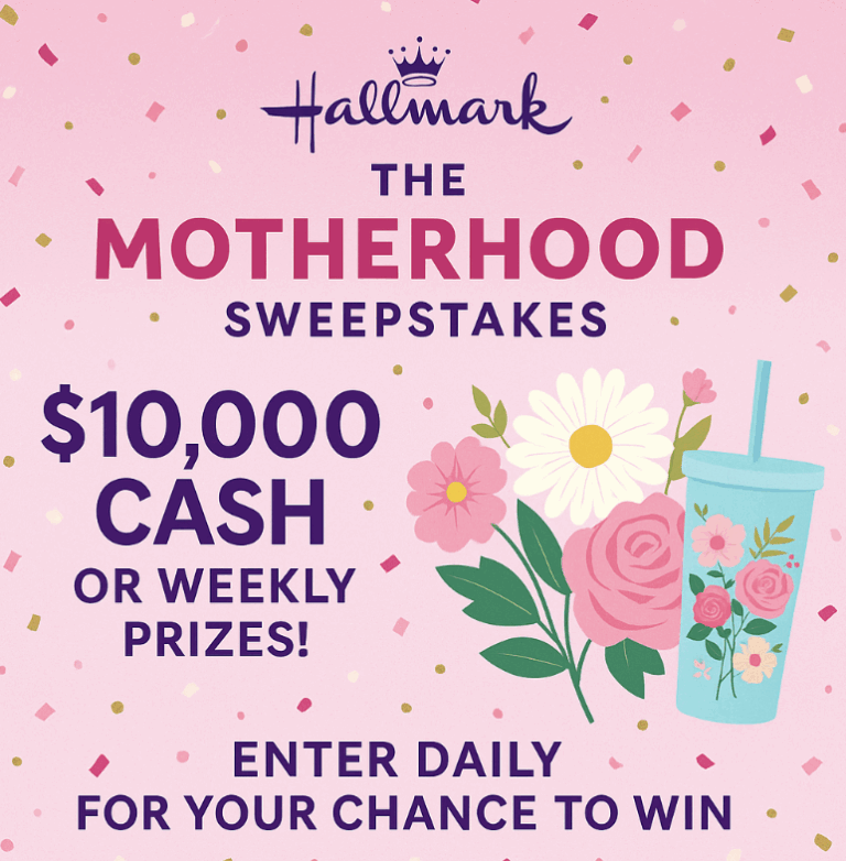 Win $10,000 Cash in Hallmark’s The Motherhood Sweepstakes