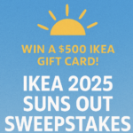 Win a $500 IKEA Gift Card in the 2025 Suns Out Sweepstakes