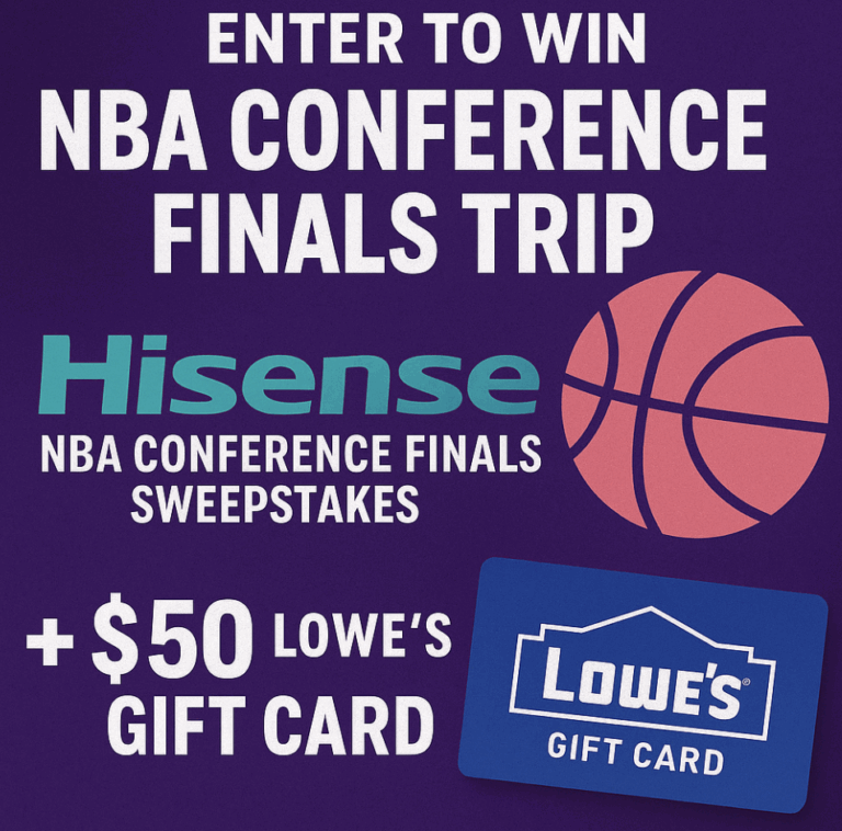 Win an NBA Conference Finals Experience with Hisense
