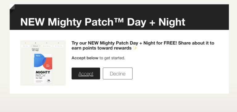 Try Mighty Patch™ Day + Night for Free – Here’s How to Get It!
