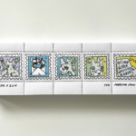 Free Stamp Sheet for National Letter Writing Month (April 2025)