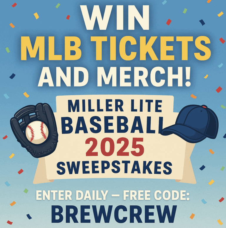 Win Big in the Miller Lite Baseball 2025 Sweepstakes