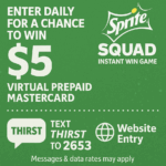 Win Money Instantly in the Sprite Squad Game (Yes, Really)