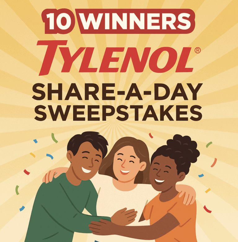 TYLENOL® Spring Break Sweepstakes: Win a $105 Wellness Prize Bundle