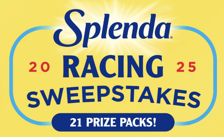 Win Splenda Racing Gear & Collectibles — 21 Daily Prizes Up for Grabs!