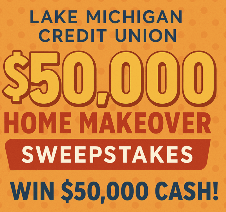 Win $50,000 in the LMCU Home Makeover Sweepstakes (Only MI + FL Residents Can Enter)