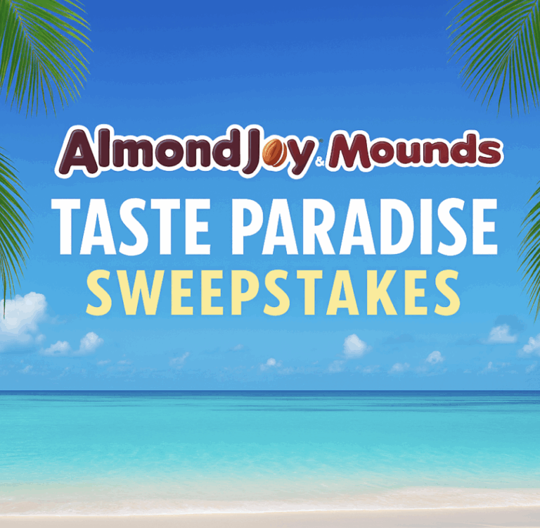 Win a Dream Beach Vacation in the 2025 Almond Joy & Mounds Taste Paradise Sweepstakes (Daily Entry)