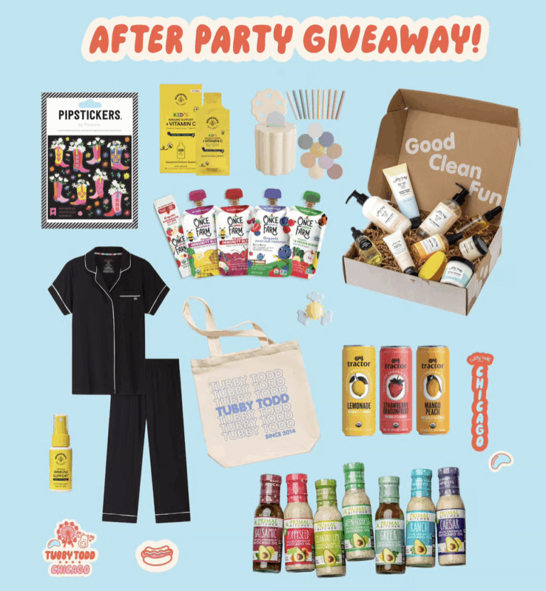 Win a $900+ Goodie Bag in the Tubby Todd Chicago After Party Giveaway