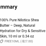 Get a FREE Jar of $27 Nilotica Shea Butter