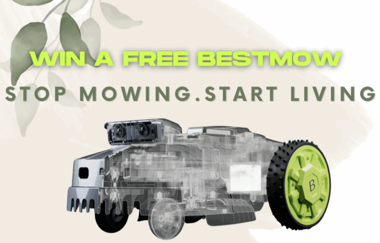 Win a BESTMOW Robotic Mower Worth $2,223