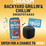 Win Big in the 2025 Smirnoff Ice Smash Backyard Grillin’ & Chillin’ Sweepstakes – $800 Gift Cards + Speakers Up for Grabs!