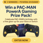 Win a PAC-MAN PowerA Gaming Prize Pack – 90 Entry Giveaway!