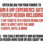Win Fuerza Regida Concert Trips & Exclusive Merch in This Daily Instant Win Game