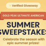 Score Big with the Gold Peak Ultimate American Summer Sweepstakes