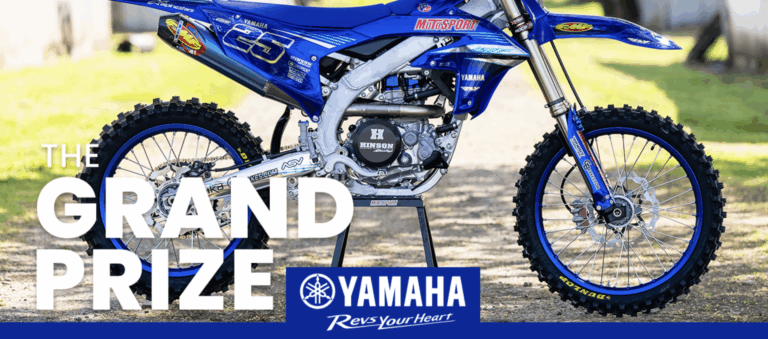 Win a 2025 Yamaha YZ450F & $18K in Gear in the MotoSport Ultimate Ride Sweepstakes