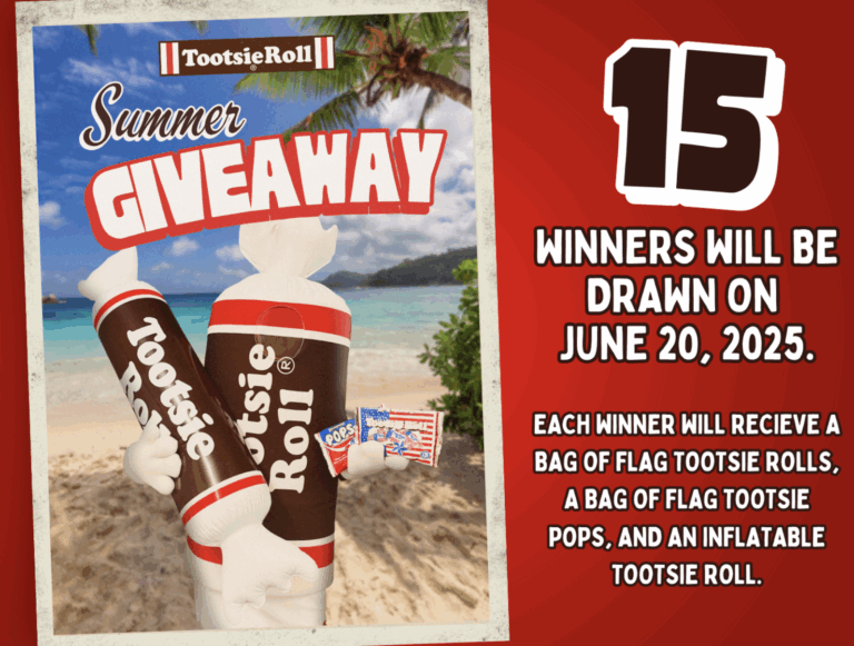 Tootsie Roll Social Media Giveaway 2025: Win Free Candy & Prizes!