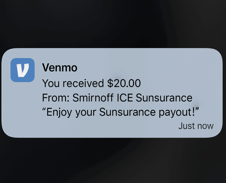 Win $20 Cash in the 2025 Smirnoff ICE Sunsurance Sweepstakes