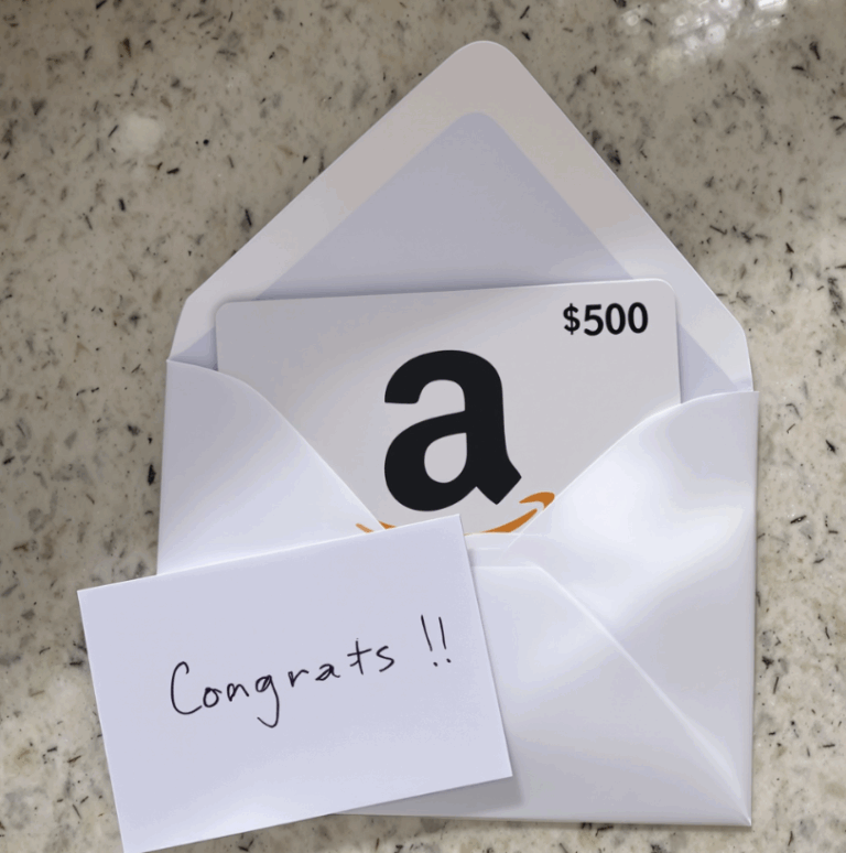 $500 Amazon Gift Card Giveaway – Enter Mogsy’s International Sweepstakes