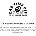 Win $500 in the DECKED Dad Time Off Contest (100 Winners!)