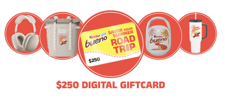 Kinder Bueno Savor Your Summer Instant Win Game 2025 (Daily Winners!)