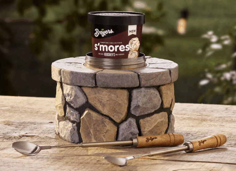 Win a Breyers Mini Freezerpit + S’mores Ice Cream — 35 Winners!