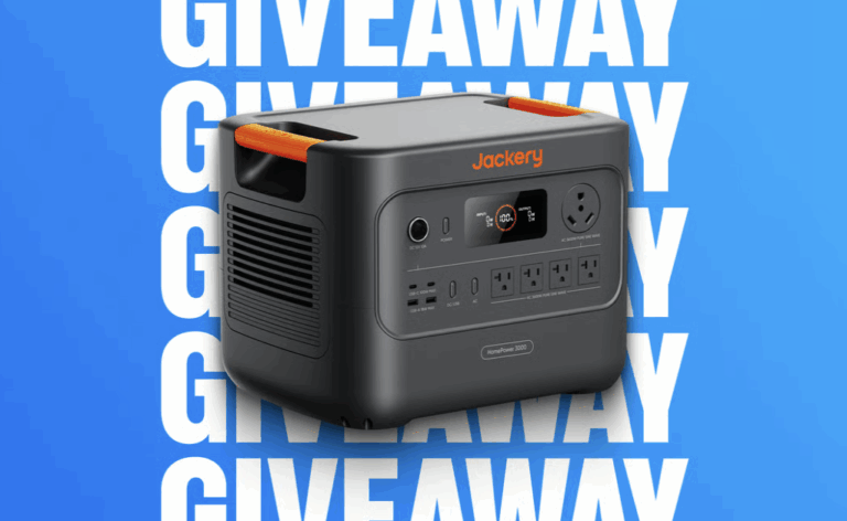 Win a Jackery HomePower 3000 — Enter This High-Powered Giveaway for Free