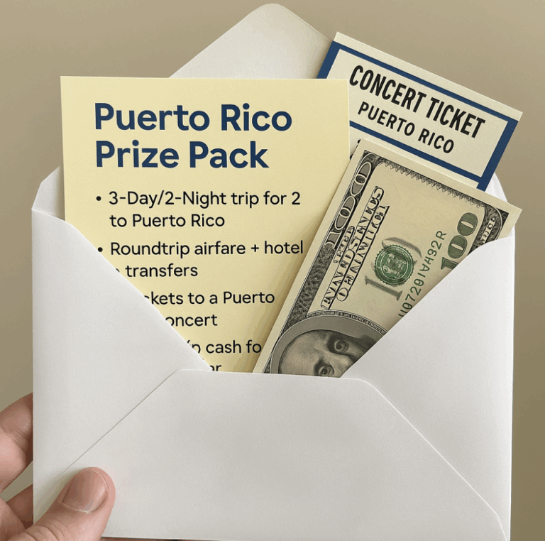 Win a VIP Trip to Puerto Rico in the 2025 Ritz No Me Quiero Ir De Aquí Concert Sweepstakes