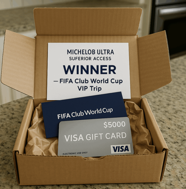 Win a FIFA Club World Cup Experience in Michelob Ultra’s Superior Access Pitchside Sweepstakes