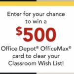 Enter the Office Depot Giveaway for a Shot at Tech & Gift Card Prizes (One-Time Entry)