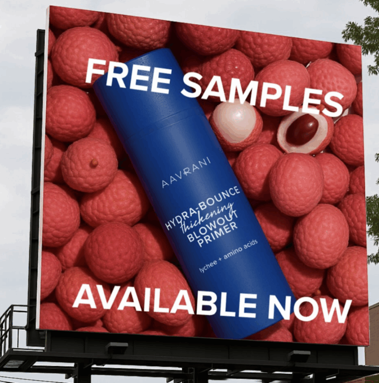 Snag Free aavrani Hydra-Bounce Primer Samples — Limited Time IG + TikTok Offer!