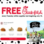 Win Free Chick-fil-A Every Week in the Code Moo Digital Game (2025)