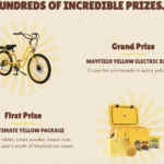 Win a Yellow E-Bike or Free Ice Cream in the 2025 Mayfield Turn Your World Yellow Sweepstakes