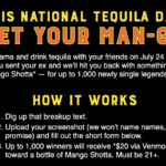 Win $20 with a Breakup Text? Inside the Mango Shotta “Let Your Man-Go” Sweepstakes