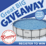 Win a $600 Backyard Pool in the Runnings Great Big Giveaway (One-Time Entry)