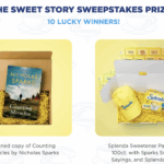 Sweet Story Sweepstakes: Win a Signed Nicholas Sparks Book + Splenda Prize Pack ($95.88 Value!)